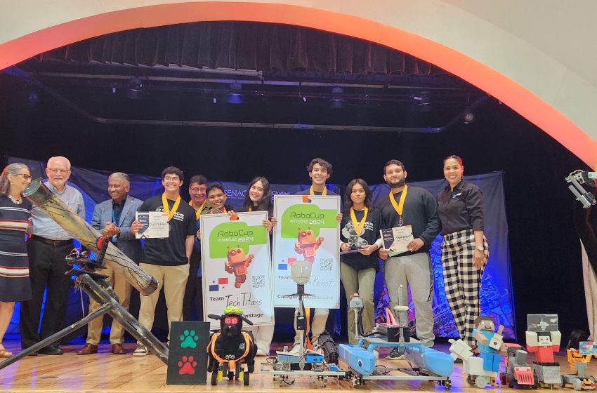  Estudiantes panameños competirán en el torneo RoboCupJunior Internacional en Países Bajos