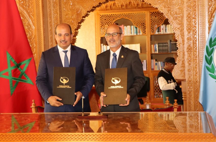 PARLATINO y Cámara de Consejeros de Marruecos firman acuerdo para fortalecer Biblioteca Rey Mohammed VI