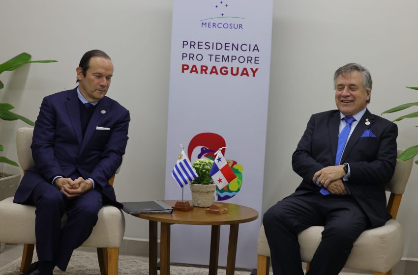  Uruguay respalda acercamiento de Panamá con el MERCOSUR, durante reunión bilateral de Cancilleres