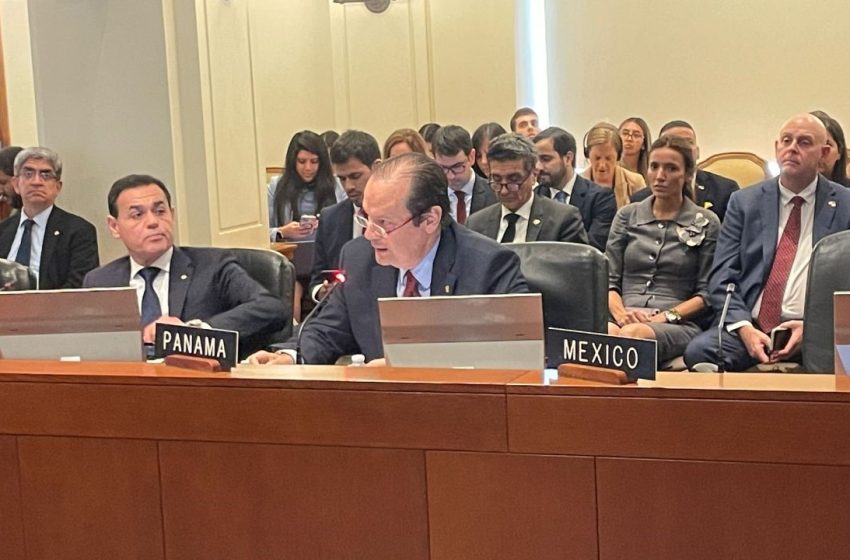  Panamá reitera ante la OEA su enérgica posición sobre las elecciones en Venezuela