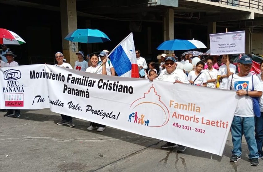 Defensa y Protección de la Familia, mensaje de la Gran Marcha en San Miguelito