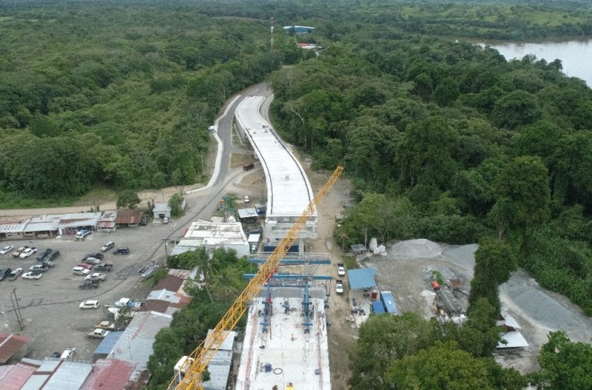  Puente vehicular sobre el río Bayano presenta un avance físico de 83%