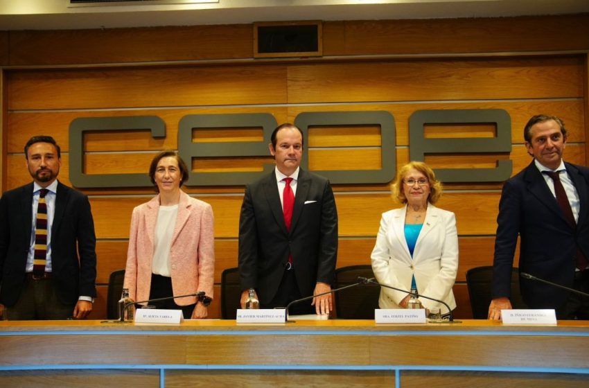  Canciller Martínez-Acha Vásquez, presenta proyectos de interés a empresas españolas