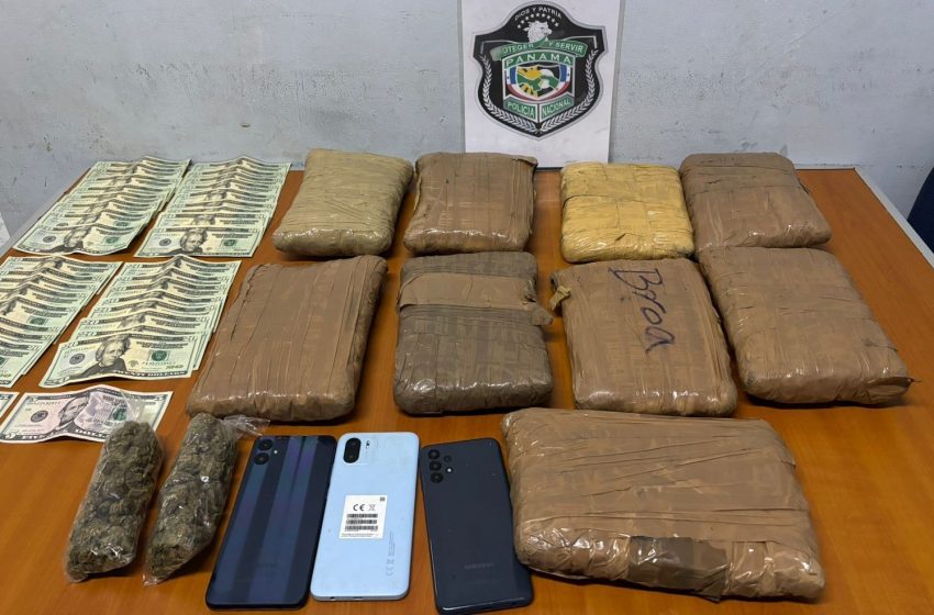  Decomisan nueve paquetes con droga tras allanamientos en Pacora