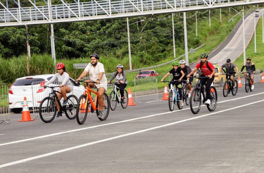  Todo un éxito primera recreovía en Panamá Norte organizada por la Alcaldía de Panamá