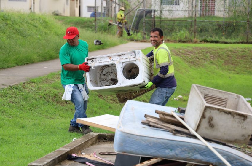  Realizan jornada de recolección de desechos y limpieza en Ciudad Esperanza