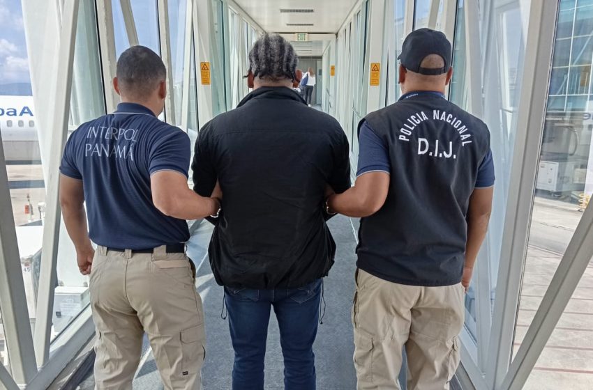  Interpol extradita a Panamá a alias “Colón” requerido por homicidio desde Colombia