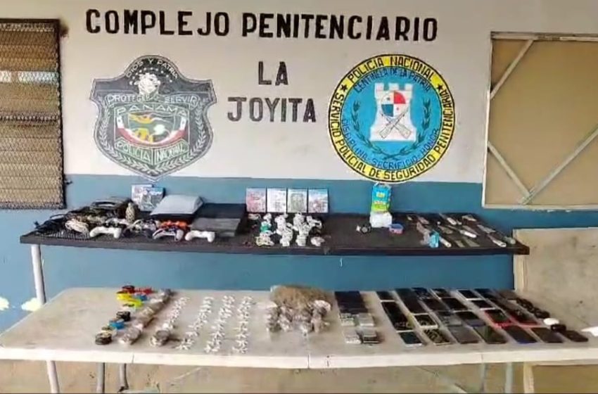  Operación Armagedón: Objetos punzocortantes, equipos tecnológicos y electrónicos decomisados en La Joyita