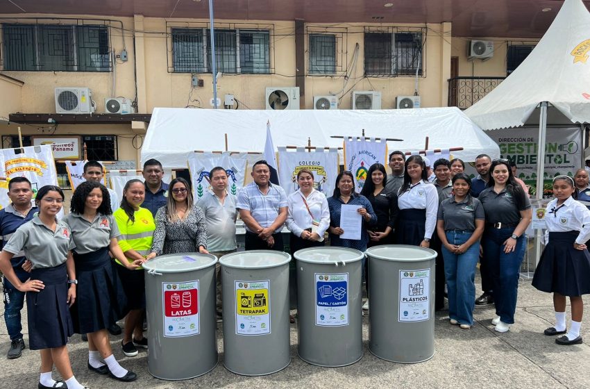  Firman alianza para impulsar el reciclaje en Centros Educativos de Bocas del Toro