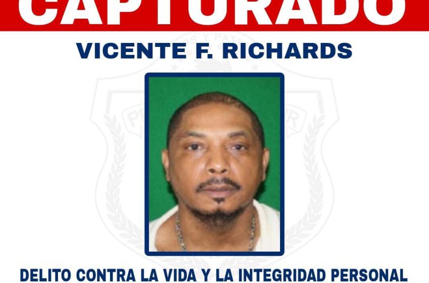  Capturan a uno de los más buscados en la provincia de Colón