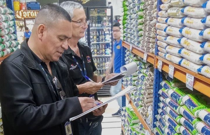  Acodeco monitorea precios y abastecimiento del arroz