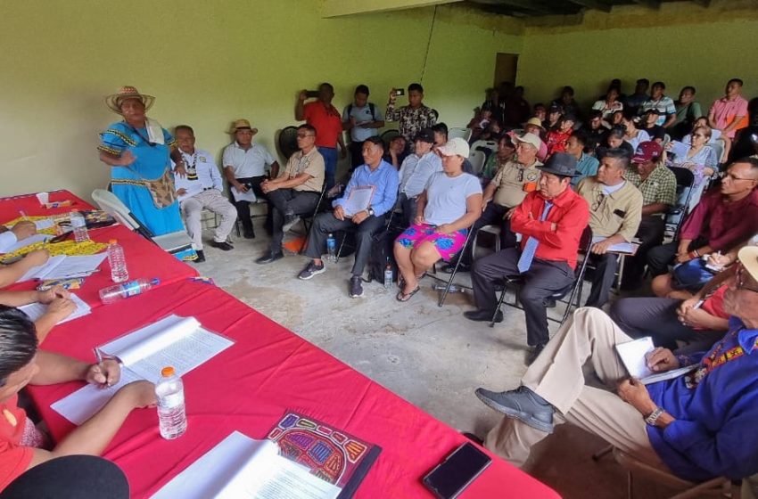  COONAPIP exige al gobierno cumplir con el Plan de Desarrollo Integral de los Pueblos Indígenas