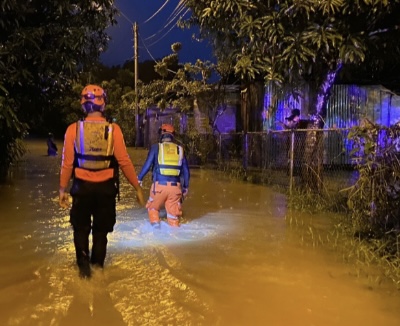  Ante Alerta Roja: Sinaproc atiende un estimado de 35 reportes en las últimas horas