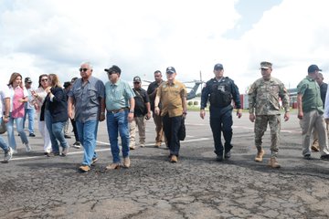  Presidente Mulino se reúne con productores en Boquete e inspecciona trabajos de reparación, tras recientes lluvias