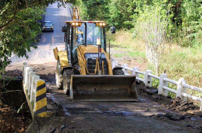  MOP repara puente sobre el río Pilón en Los Santos