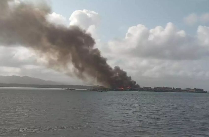  Incendio en isla Tubualá en Guna Yala deja más de 300 personas afectadas