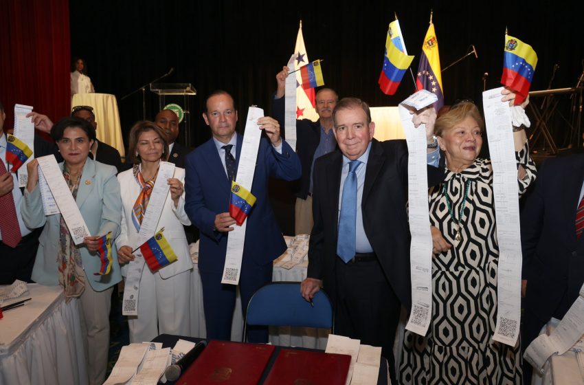  Panamá será custodio de las actas originales de las elecciones venezolanas celebradas el 28 de julio de 2024