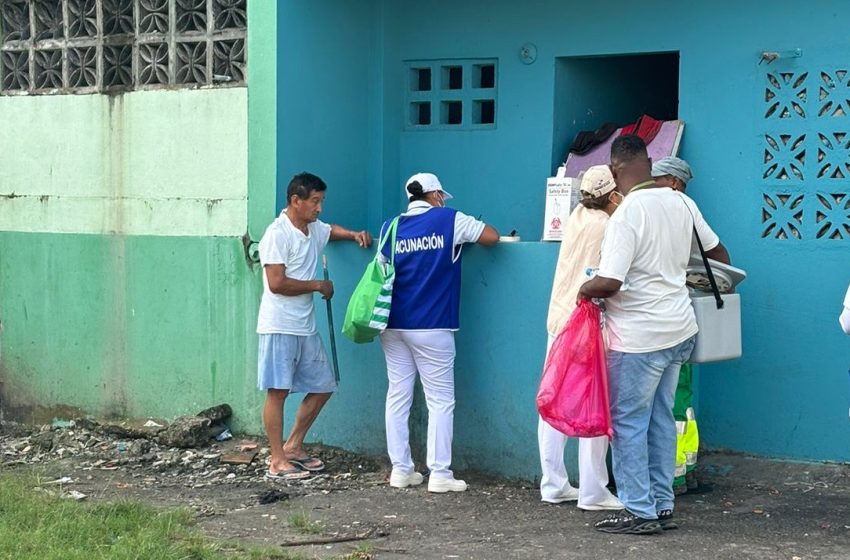  Exitosa jornada de vacunación en El Chorrillo y en 24 de Diciembre