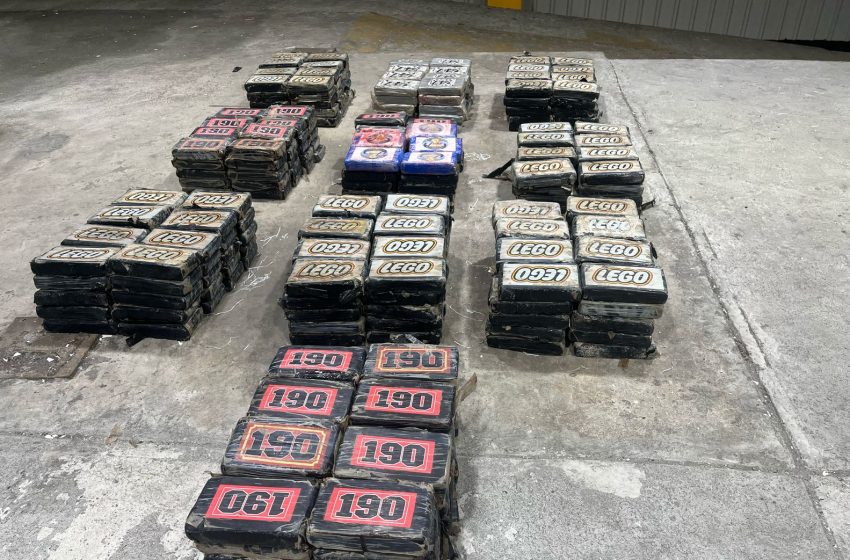  400 paquetes con presunta droga fue decomisada en un puerto del Atlántico