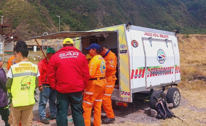  Rescatan a turistas con hipotermia en el Volcán Barú