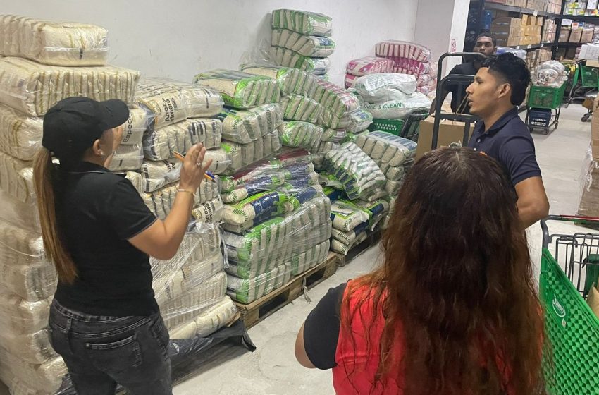  Autoridades realizan inventario de arroz en Colón