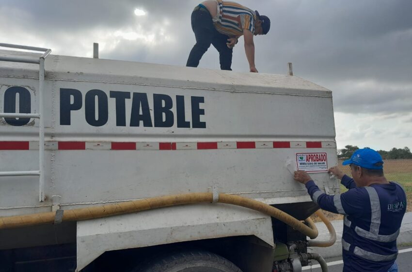  En Coclé Minsa inspecciona camiones cisternas para culecos