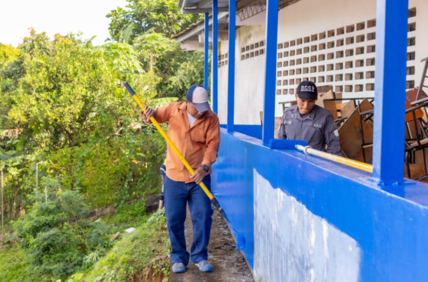  Más de 230 escuelas fueron intervenidas con mano de obra de privados de libertad