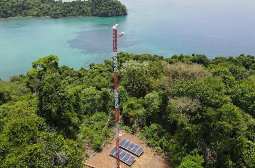 Inauguran nuevo radar para frenar la pesca ilegal en el Parque Nacional Coiba
