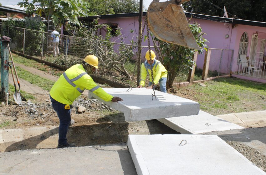  Proyecto vial y de infraestructura sanitaria en Macaracas presenta un 48% de avance