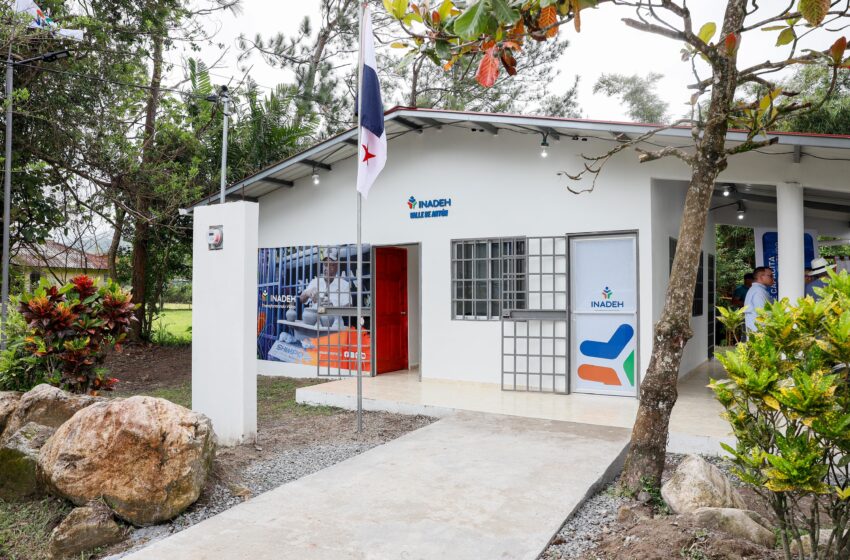 INADEH inaugura nuevo Centro de Formación en El Valle de Antón