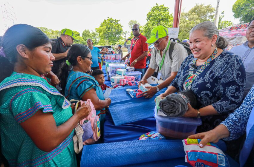 Jornada de Ayuda Social del MIDES beneficia a más de 4 mil personas en la Comarca Ngäbe Buglé