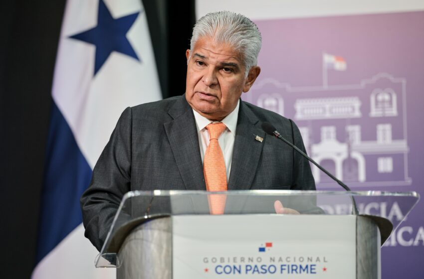 Presidente Mulino confirma participación en Cumbre de los Océanos en Francia