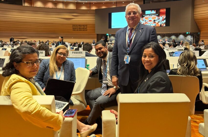 Panamá reafirma su compromiso con la salud global en la 78.ª Asamblea Mundial de la Salud