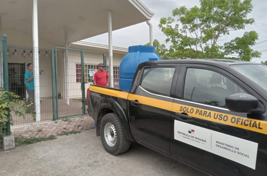 Mides garantiza abastecimiento de agua en CAIPIs y Centros de Atención Integral en Herrera y Los Santos