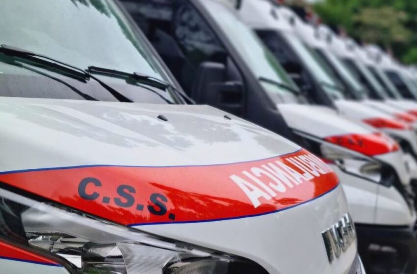 En Azuero: CSS fortalece su sistema de emergencia con seis nuevas y modernas ambulancias