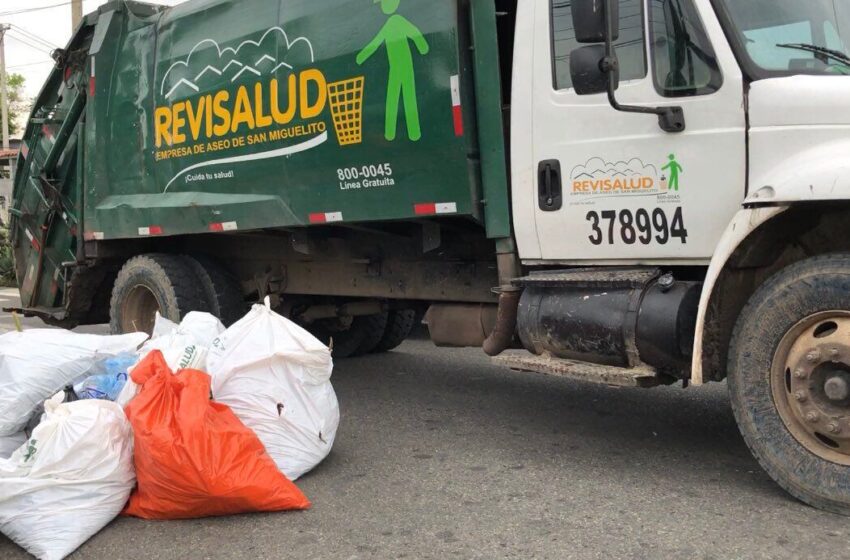 Empresa Revisalud confirma continuidad de recolección de basura en 47 escuelas de San Miguelito