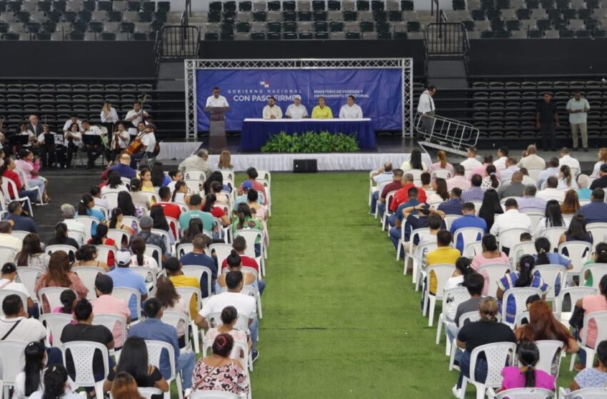 Gobierno entrega más de 90 viviendas en cuatro distritos de Chiriquí