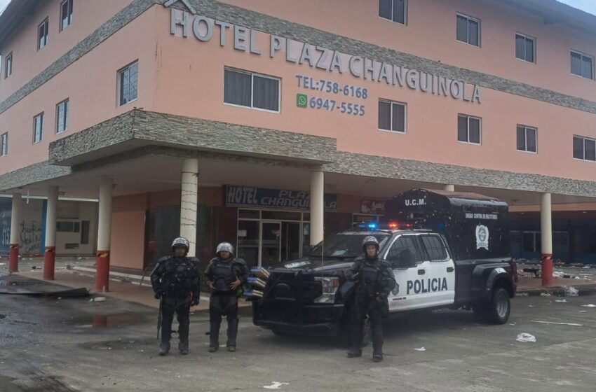 Aprehenden a presuntos pandilleros y recuperan artículos hurtados tras vandalismo en Changuinola
