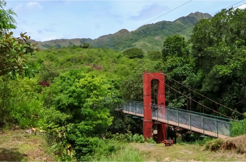 Comunidad de Las Lomas ya cuenta con puente peatonal seguro sobre el río Grande