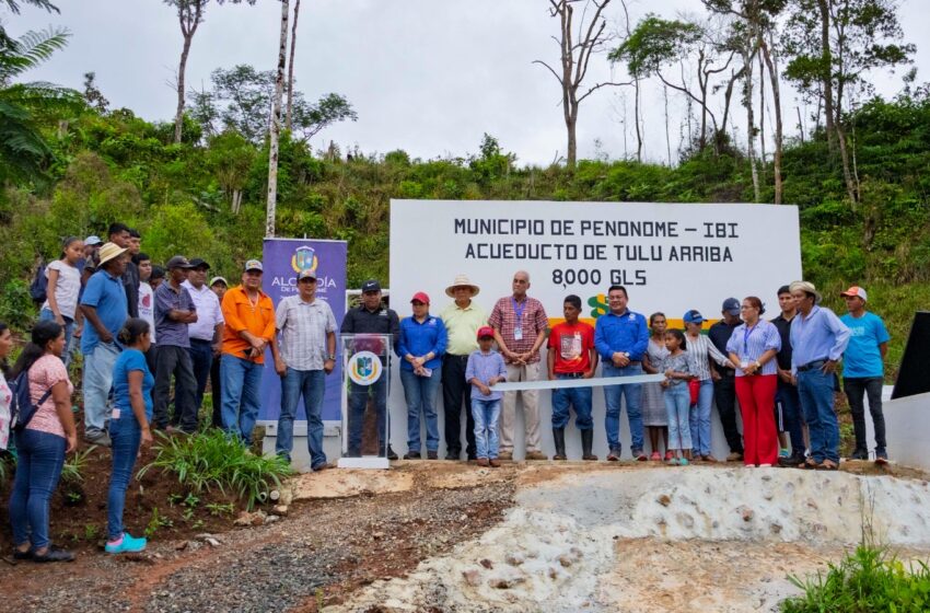 Más de 300 habitantes tienen agua, gracias a las mejoras del acueducto rural en Tulú Arriba