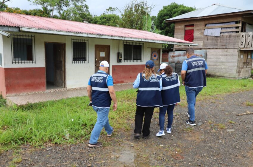  Defensoría realiza 4ta gira en seguimiento a situación de Bocas del Toro