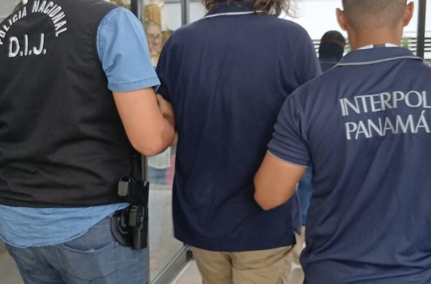 Interpol Panamá aprehende a presunto líder de organización criminal dedicada al narcotráfico