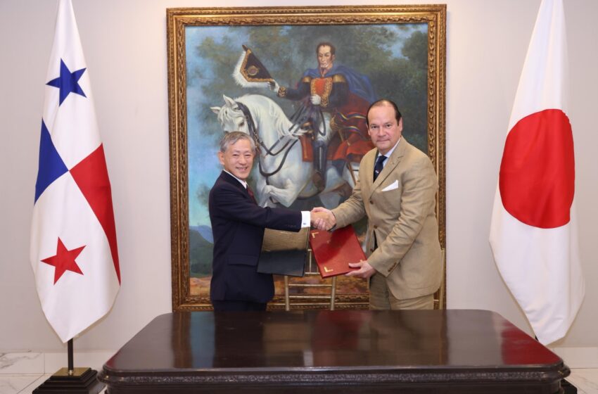 Panamá y Japón oficializan acuerdo de cooperación financiera para impulsar la Línea 3 del Metro