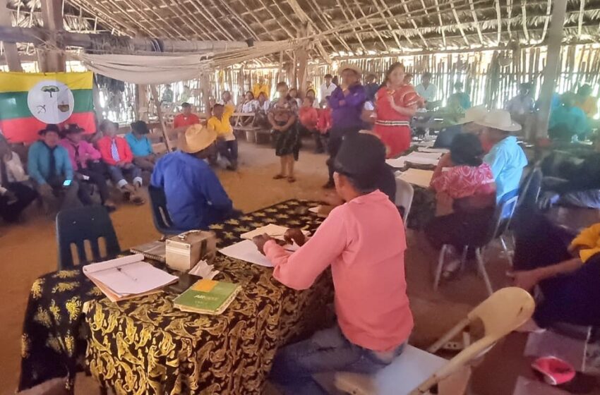 Congreso ordinario de Wargandi recibe información sobre Plan de Desarrollo Integral de los Pueblos Indígenas