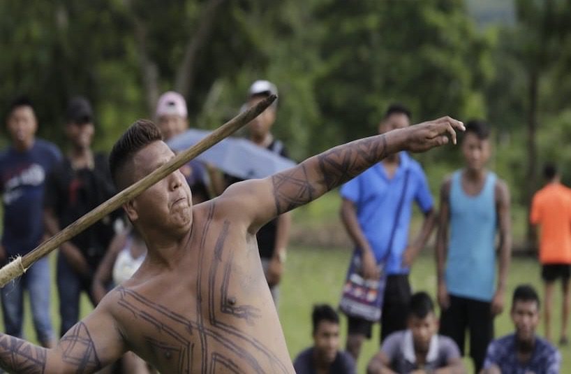  Atletas indígenas panameños participan en juegos ancestrales de Colombia