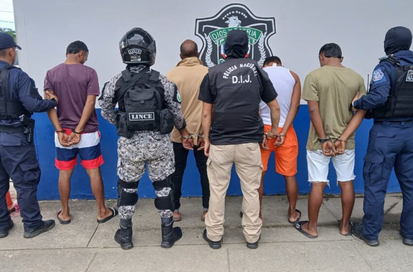 Operación Venus saca de circulación a 4 personas en Arraiján por diferentes delitos