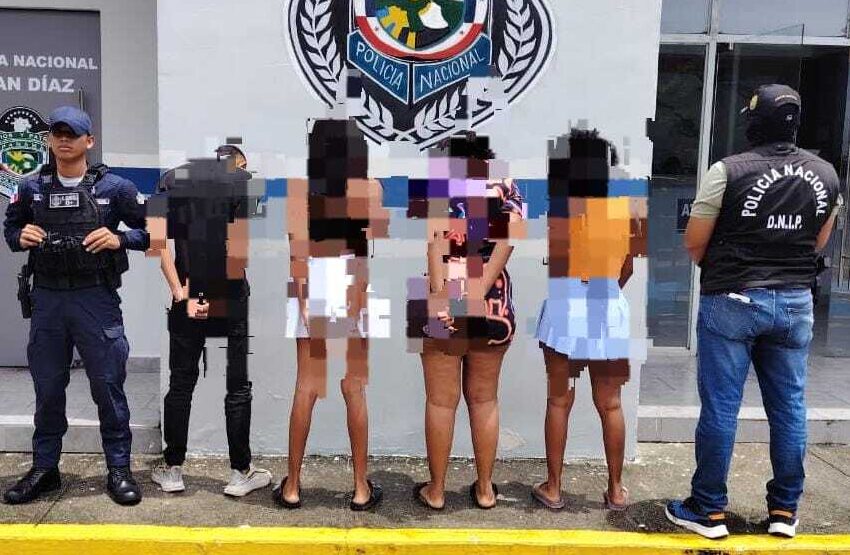 Seis personas aprehendidas en operativo en Juan Díaz, tras decomiso de armas, dinero y presunta droga