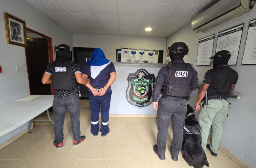 Incautan 17 paquetes con droga en el puesto de control de Guabalá