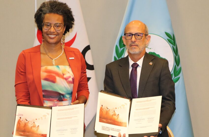 PARLATINO y Cruz Roja lanzan alianzas de acción climática y resiliencia comunitaria rumbo a la COP30