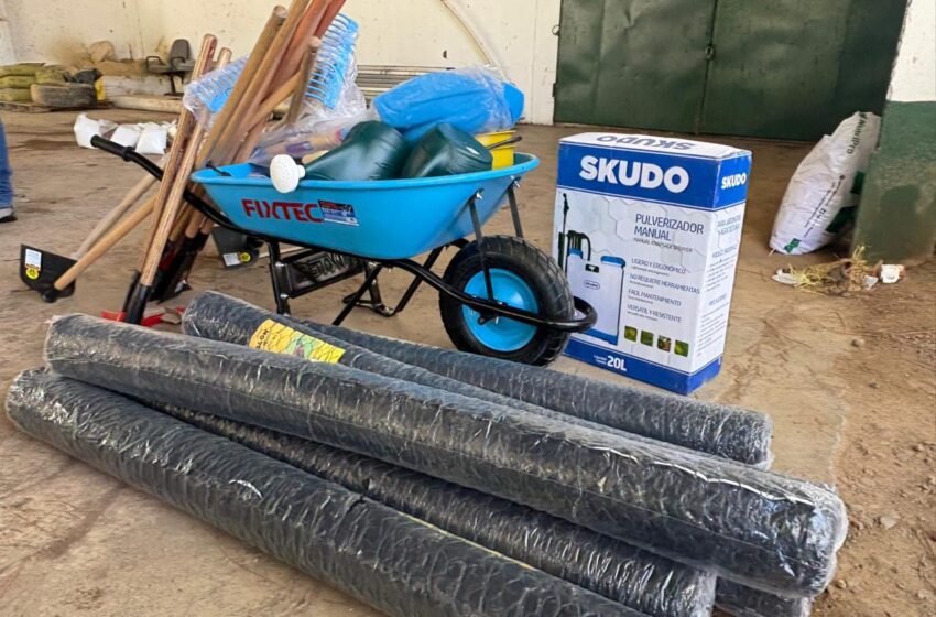  Programa de huertos escolares fortalece su alcance con distribución de insumos en Herrara